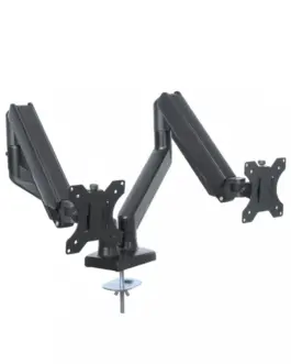 Alternative view of ART Desk holder for 2 LED/LCD monitors 13-32 inch