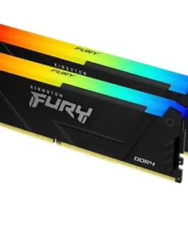 Kingston памет DDR4 Fury Beast RGB 16GB(2* 8GB)/3200 CL16