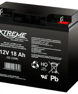 BLOW Gel battery 12V 18Ah XTREME