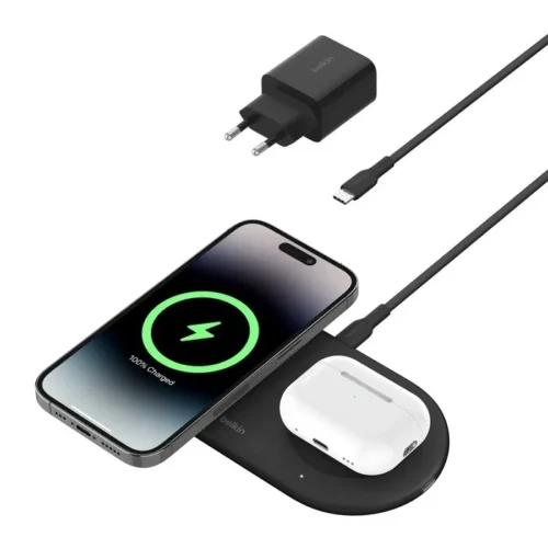 Belkin BoostCharge Pro Qi2 15W dual зарядно