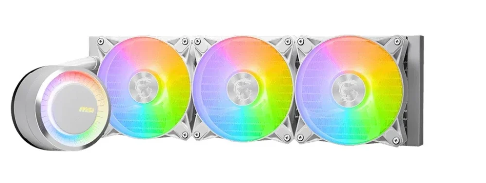 MSI MAG CORELIQUID E360 бял 360mm 3xARGB FAN