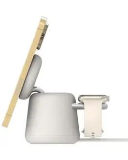 Alternative view of Belkin BoostCharge Pro 2-in-1 MagSafe Sand