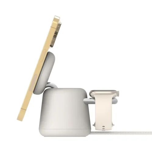 Alternative view of Belkin BoostCharge Pro 2-in-1 MagSafe Sand
