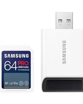 Alternative view of Samsung памет card SD MB-SY64SB/WW 64GB Pro Ultimate + reader