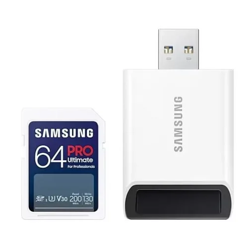 Alternative view of Samsung памет card SD MB-SY64SB/WW 64GB Pro Ultimate + reader