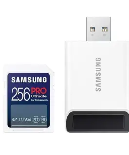 Alternative view of Samsung памет card SD MB-SY256SB/WW 256GB Pro Ultimate + reader