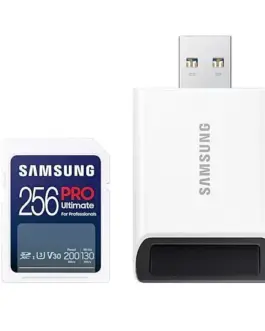 Alternative view of Samsung памет card SD MB-SY256SB/WW 256GB Pro Ultimate + reader