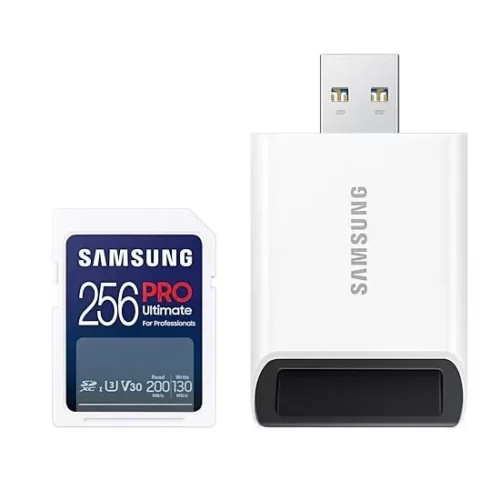 Alternative view of Samsung памет card SD MB-SY256SB/WW 256GB Pro Ultimate + reader