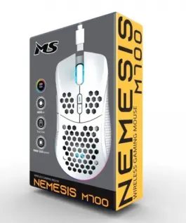 MS Wireless gaming мишка Nemesis M700 battery 8000 DPI 7P RGB LED programmable buttons