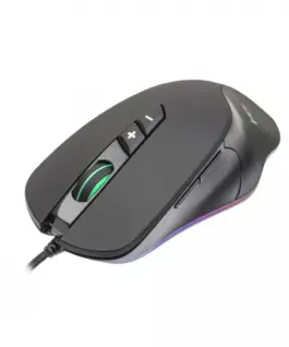 MS Wiчервен gaming мишка Nemesis C340 4000 DPI RGB LED programmable buttons черен