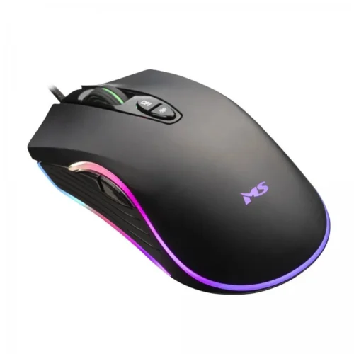 Alternative view of MS Wiчервен gaming мишка Nemesis C365 6400 DPI 7P RGB LED programmable buttons черен