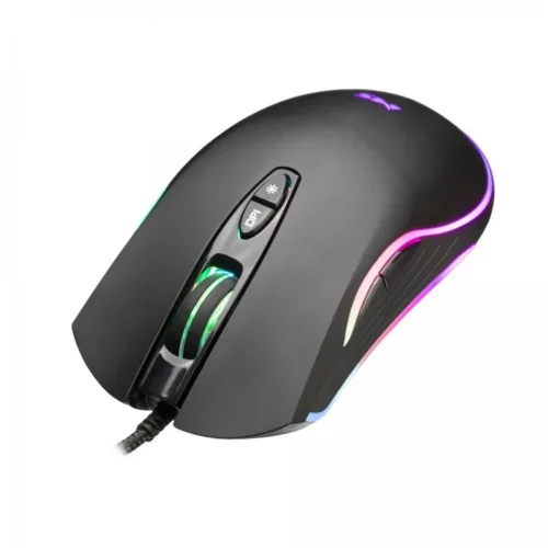 MS Wiчервен gaming mouse Nemesis C365 6400 DPI 7P RGB LED programmable buttons черен