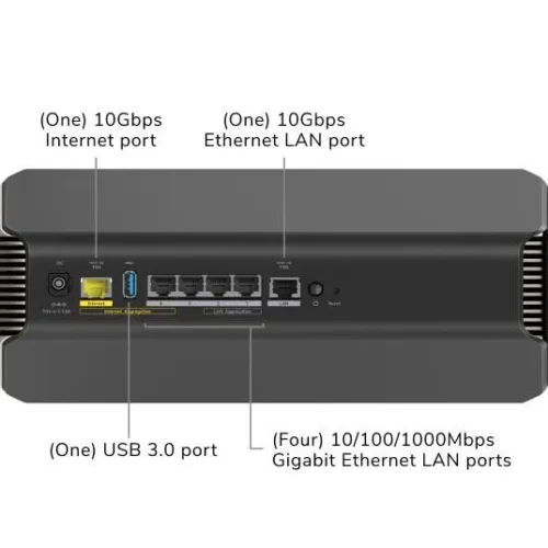 Alternative view of Netgear Netgear RS700S Router N ighthawk WiFi y TriBand