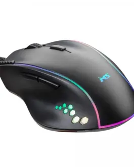 Alternative view of MS Wiчервен gaming мишка Nemesis C370 7200 DPI 7P RGB LED черен