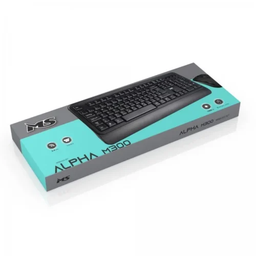 MS WIRELESS SET KEYBOARD + MOUSE ALPHA M300