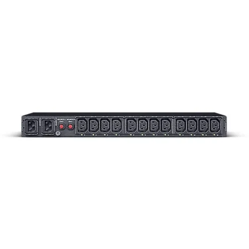 Alternative view of CyberPower ATS PDU PDU44004 1U,10A, 2xC14, 12xC13, SNMP