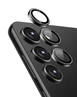 CRONG Tempeчервен glass camera Samsung S24+ черен