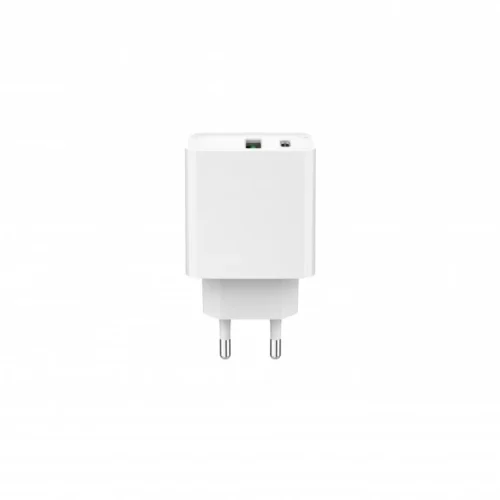 Gembird Power Delivery зарядно USB-A USB-C 20W бял