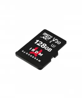 Alternative view of GOODRAM microSD IRDM card 128GB UHSI U3 адаптер