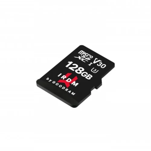 Alternative view of GOODRAM microSD IRDM card 128GB UHSI U3 адаптер