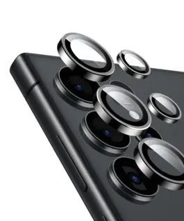 CRONG Tempeчервен glass camera Samsung S24 Ultra черен