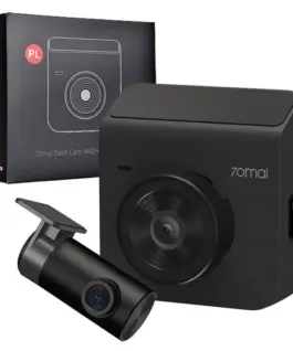 70mai Dash Cam A400 + rearcam RC09 сив