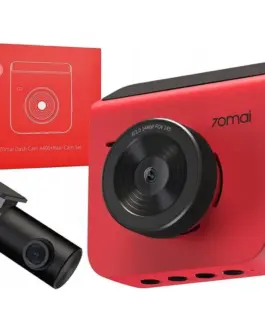 70mai Dash Cam A400+rear cam RC09 червен
