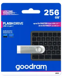 GOODRAM Pendrive UNO3 256GB USB 3.2 Gen1 silver
