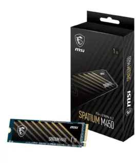 MSI SSD drive SPATIUM M450 1TBM.2 PCIe4 3600/3000MB/s