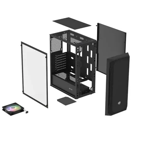 Natec кутия за компютър Fury Shobo SH4 RGB Midi Tower