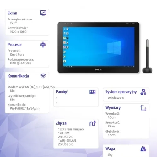 BOSTO Graphic Таблет Bosto All in One Studio 16HDT