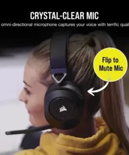 Corsair HS65 Wireless Carbon V2 слушалки