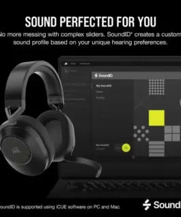 Corsair HS65 Wireless Carbon V2 слушалки