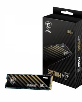 MSI SSD drive SPATIUM M371 500GB M.2 PCIe3 2200/1150MB/s