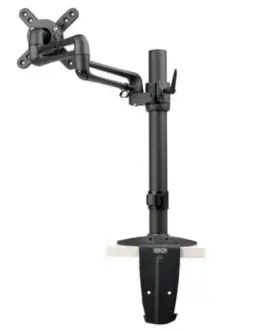 Alternative view of Eaton Full Motion Flex Arm Desk Clamp for 13 to 27 Monitors DDR1327SF
