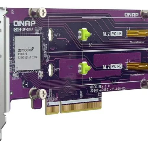 QNAP Expansion card QM2-2P-384A Dual M.2 PCIe SSD