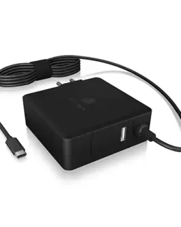 Alternative view of IcyBox ICYBOX IB-PS101-PD 90 Watt Type-C + Type-A