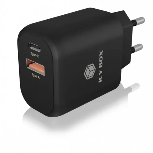 IcyBox ICYBOX IB-PS102-PD 20 Watt Type-C + Type-A
