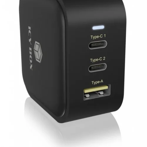 IcyBox ICYBOX IB-PS103-PD 65W 2x Type-C+1xType-A