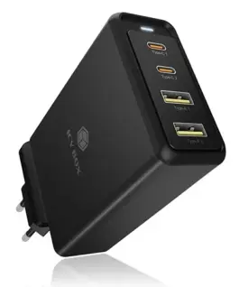 IcyBox ICYBOX IB-PS104-PD 100W 2xType-C+2xType-A
