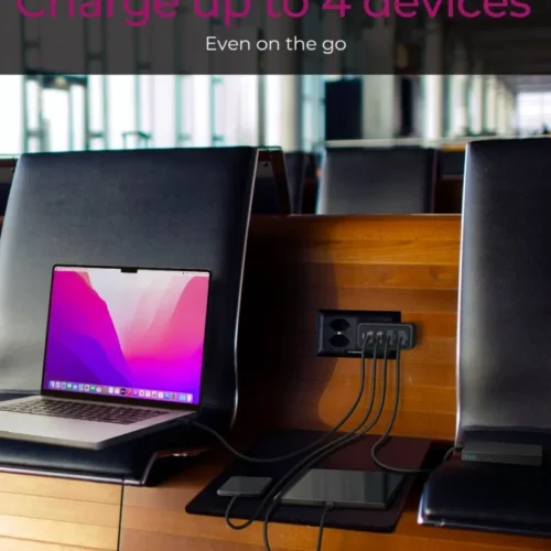 IcyBox ICYBOX IB-PS104-PD 100W 2xType-C+2xType-A