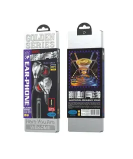 Alternative view of WEKOME Wiчервен слушалки HiFi jack 3,5mm черен