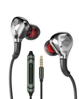 WEKOME Wiчервен слушалки HiFi jack 35mm черен