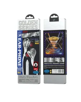 Alternative view of WEKOME Wiчервен слушалки HiFi USB-C бял