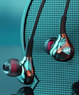 WEKOME Wiчервен слушалки HiFi USB-C бял