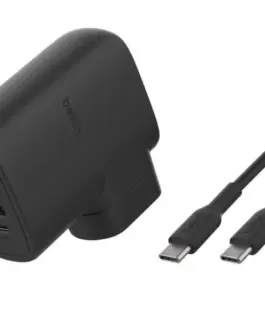 Alternative view of Belkin BoostCharge Hybrid travel зарядно 25W 5k mAh