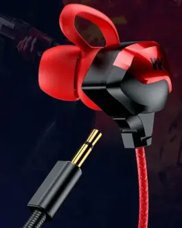 Alternative view of WEKOME Wiчервен слушалки for gamers jack 3,5mm червен