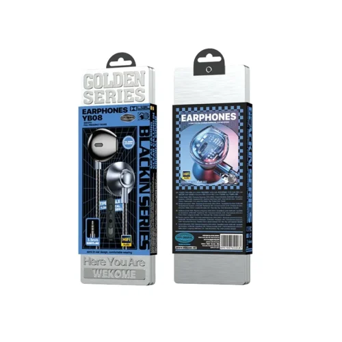 Alternative view of WEKOME Wiчервен hradphones HiFi jack 3,5mm Tarnish