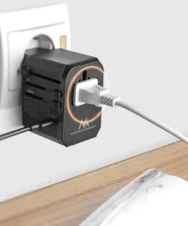 Maclean Travel адаптер socket MCE238N EU US AUS UK