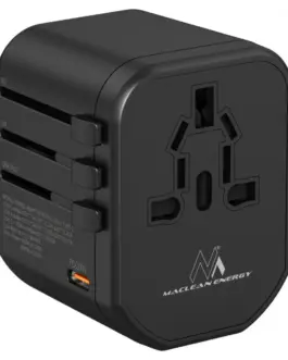 Maclean Travel адаптер socket MCE238N EU US AUS UK